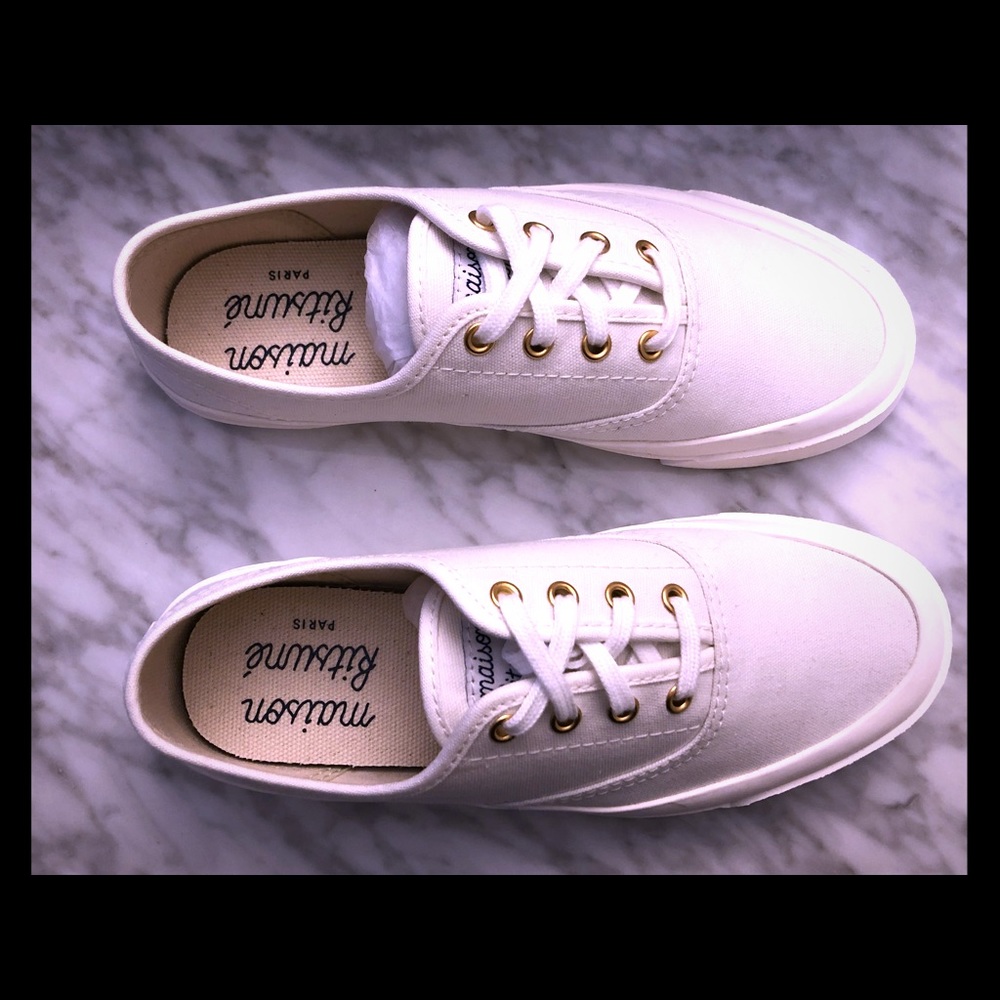 Maison Kitsuné White Sneakers - size 36